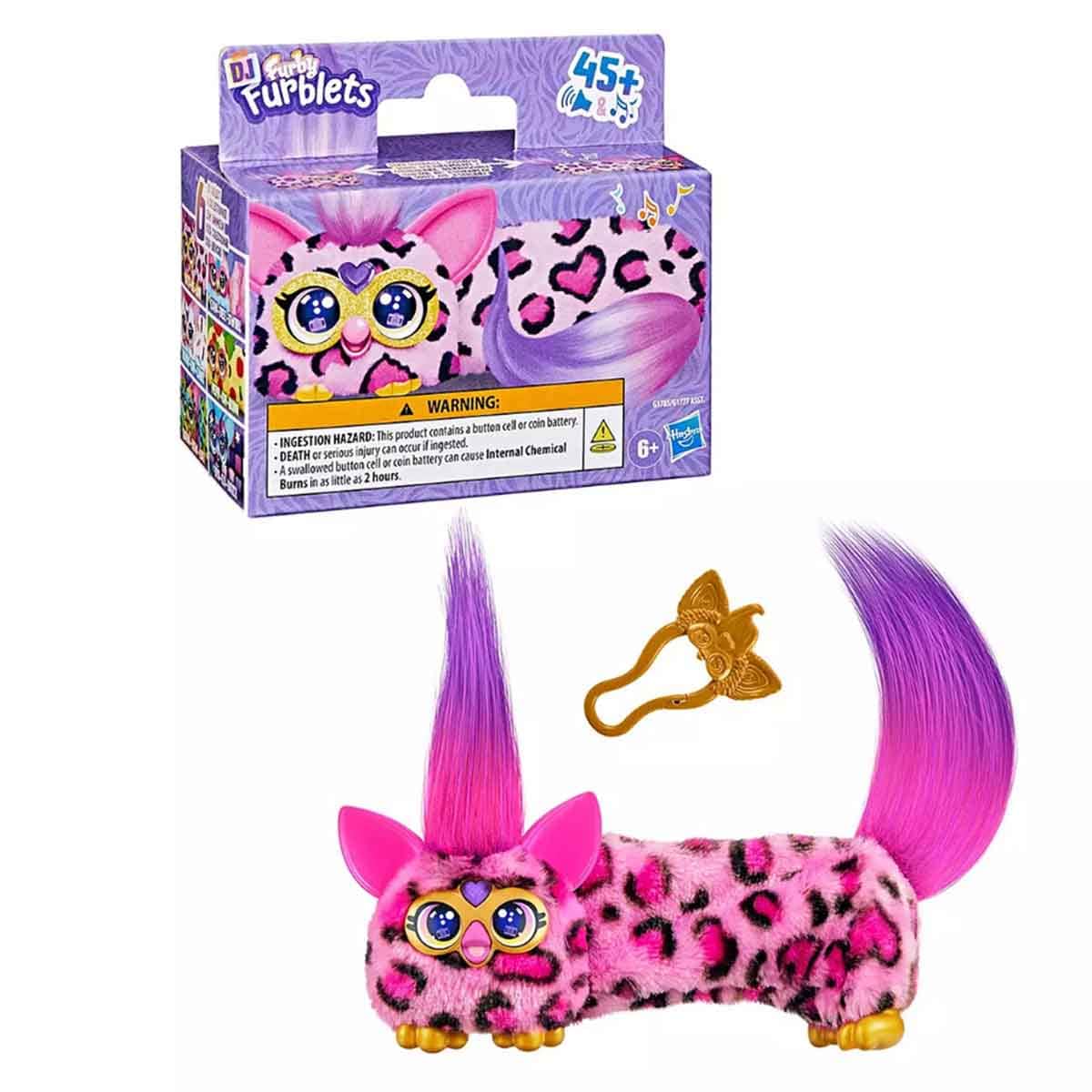 Furby DJ Furblets Kitt-EE-Luv Interactive Figure Girls, 5-7 Years