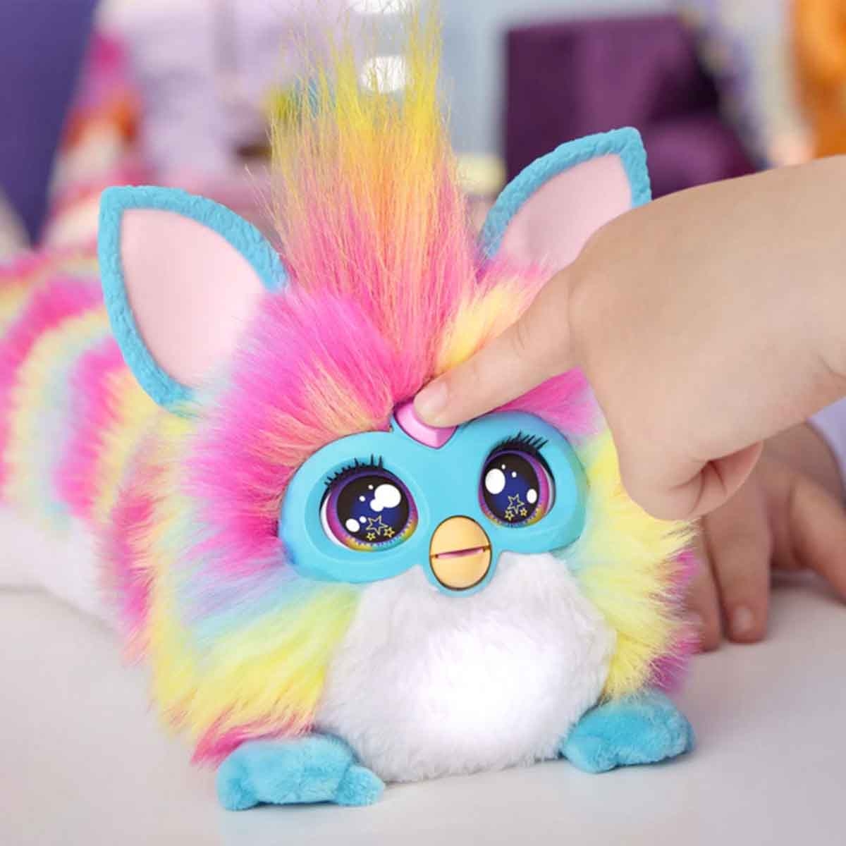 Furby DJ Interactive Plush Toy with Music, Lights & Games Girls, 5-7 Years