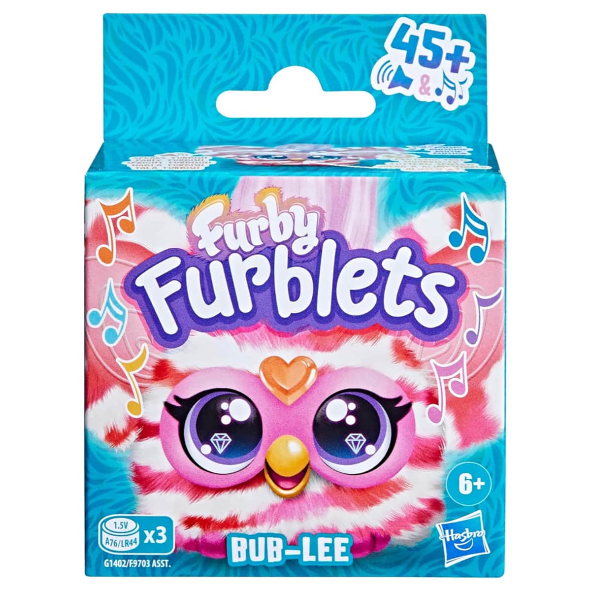 Furby Furblets Bub-Lee Mini Interactive Plush Toy Unisex, 5-7 Years