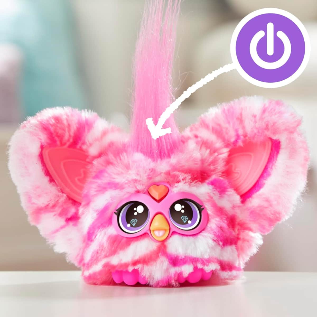 Furby Furblets Bub-Lee Mini Interactive Plush Toy Unisex, 5-7 Years