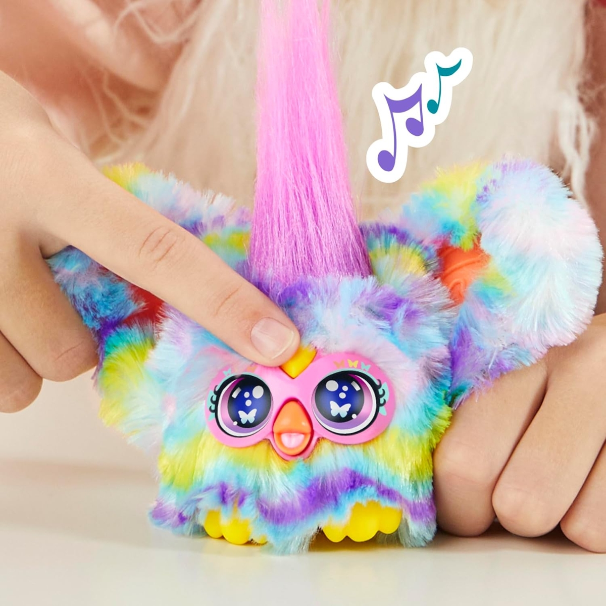 Furby Furblets Swee-Dee Mini Interactive Plush Toy Unisex, 5-7 Years