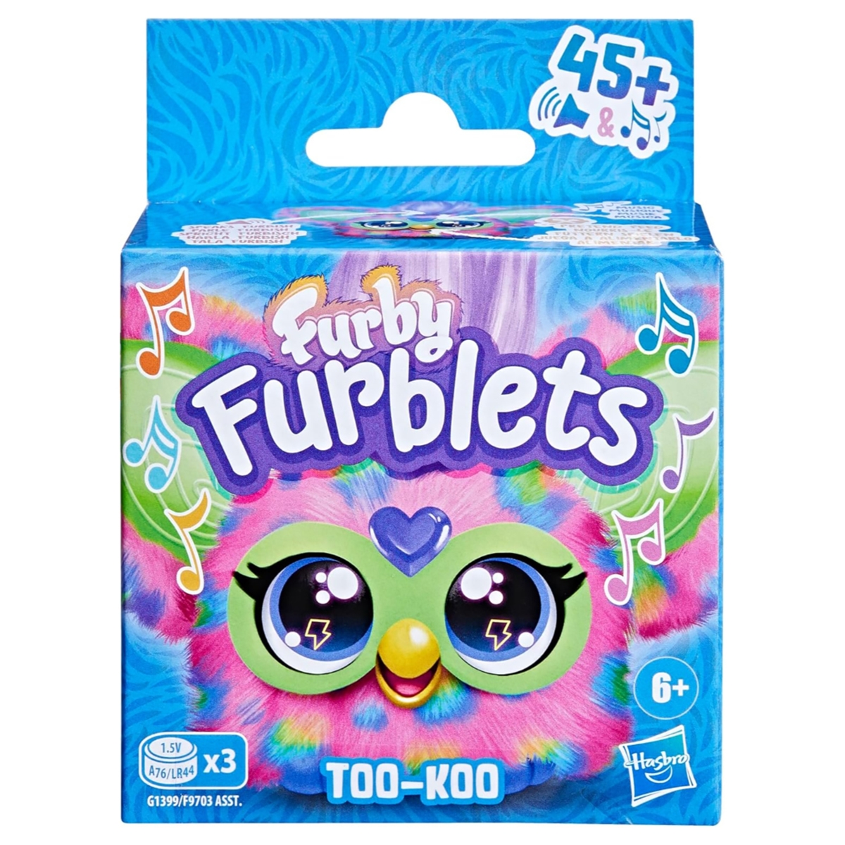 Furby Furblets Too-Koo Mini Interactive Plush Toy Unisex, 5-7 Years
