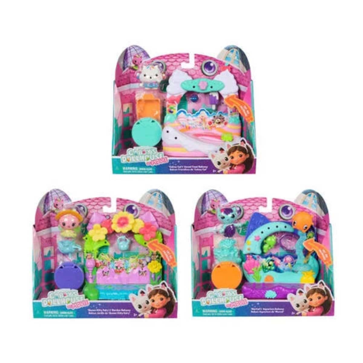 Gabby's Dollhouse Movie Balcony Garden Assorted Playset, Girls, 3-4 Years
