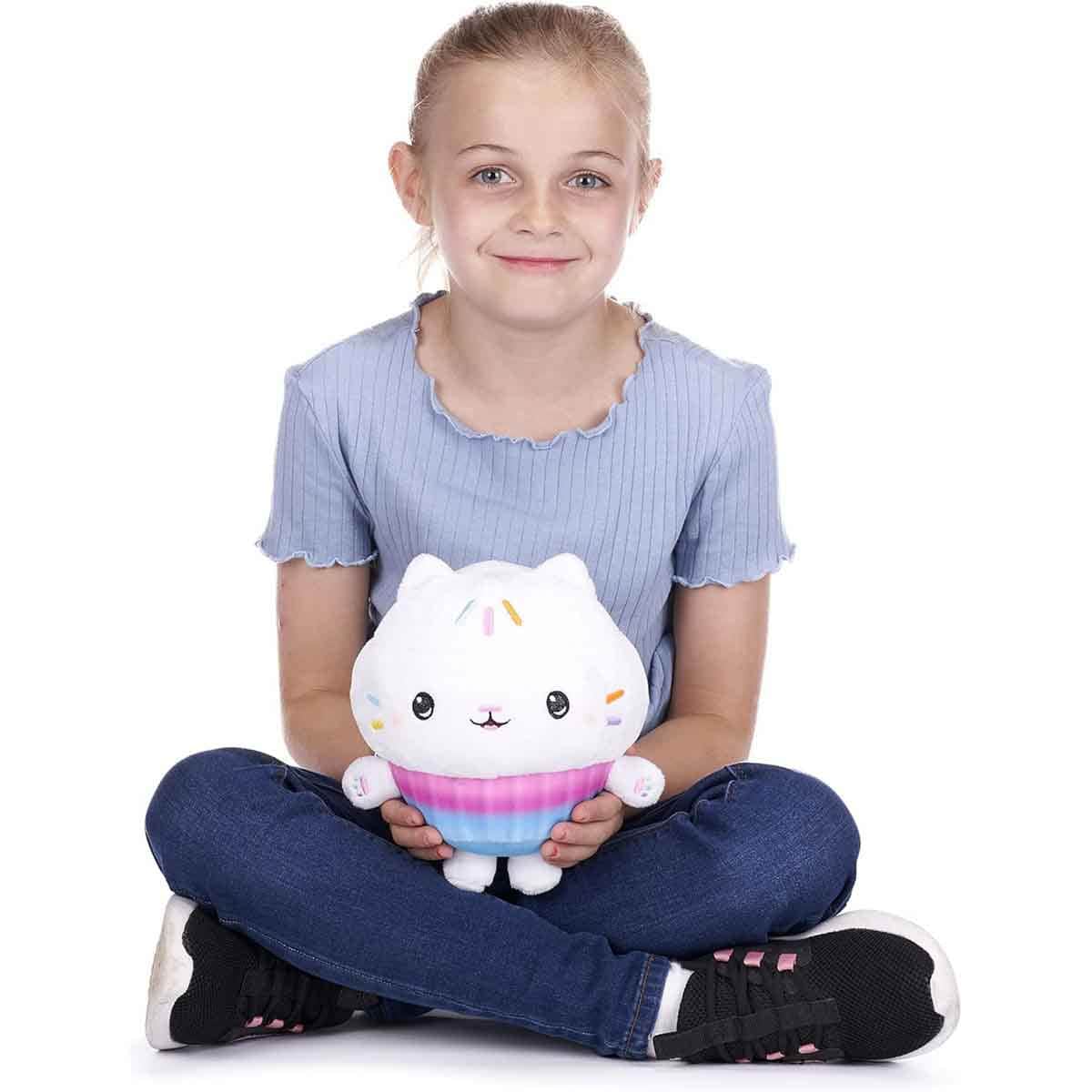 Gabby's Dollhouse 10" Cakey Cat Plush Toy Unisex, 0-2 Years