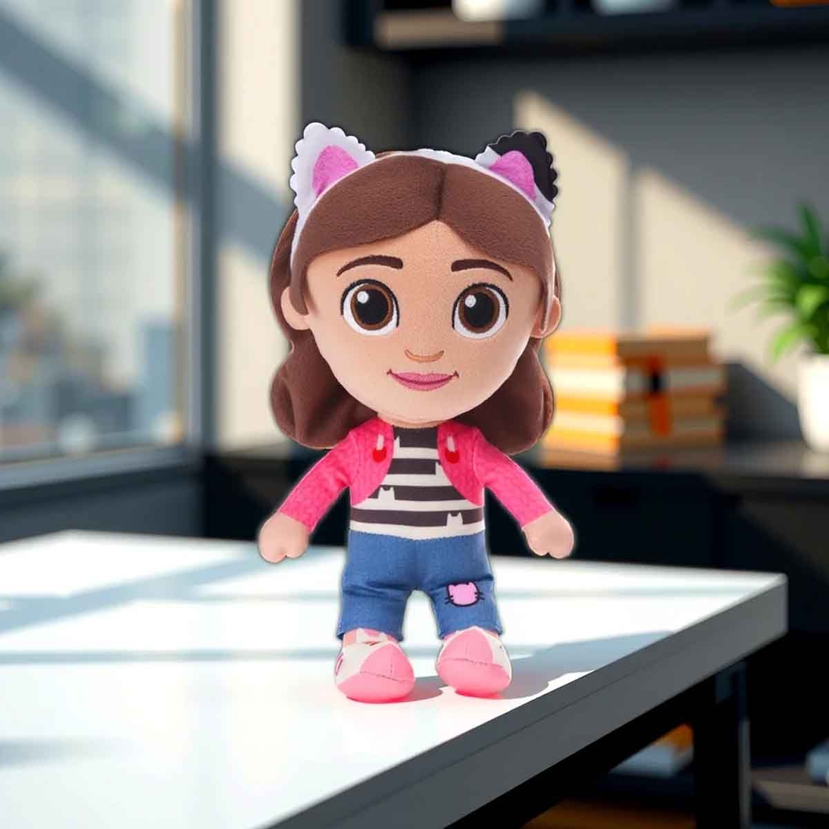 Gabby's Dollhouse 10" Gabby Plush Toy Unisex, 0-2 Years