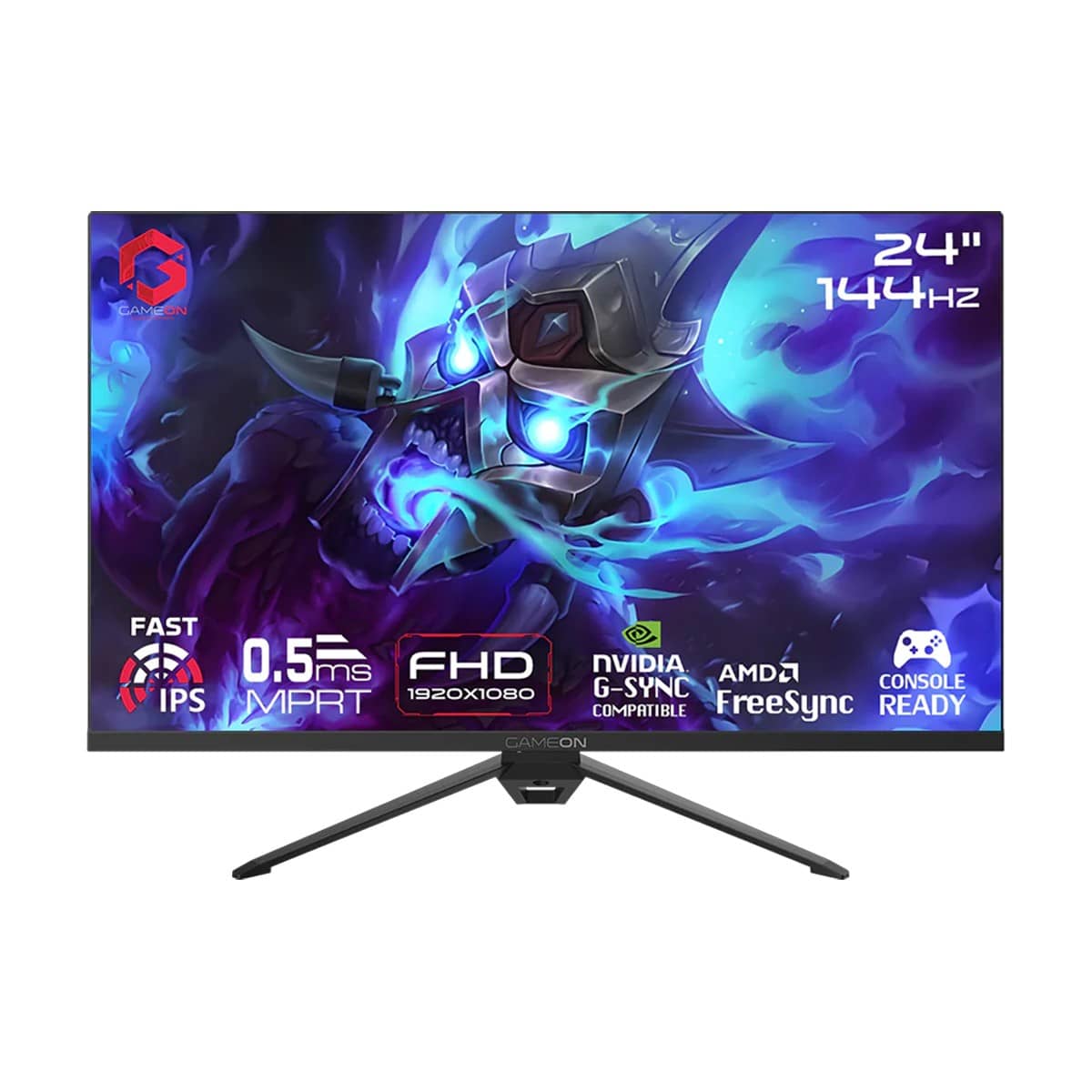 Game On 23.8" GOES24FHD144IPS Essential Series FHD 144Hz Fast IPS Gaming Monitor