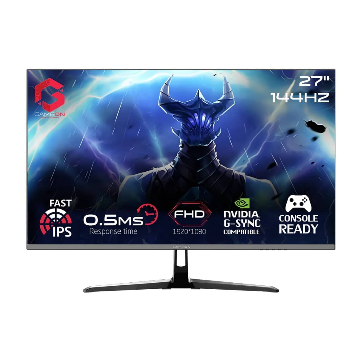 Game On 27" GOES27FHD144IPS Essential Series FHD 144Hz 0.5ms Fast IPS Gaming Monitor