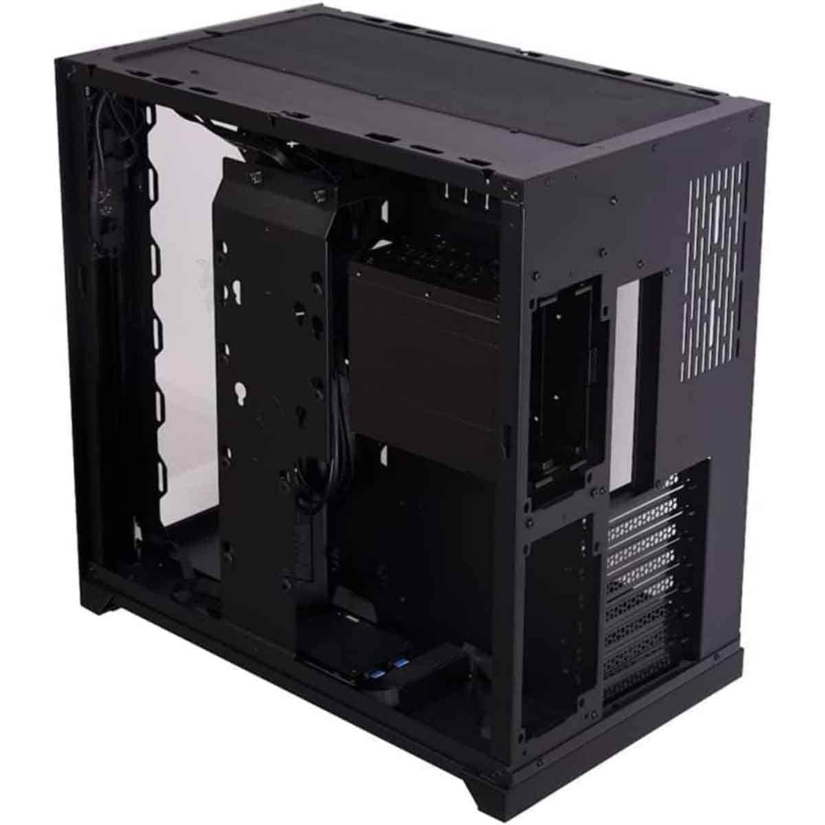 Game On Black Lian Li Edition Dynamic Mid Tower Gaming PC Case