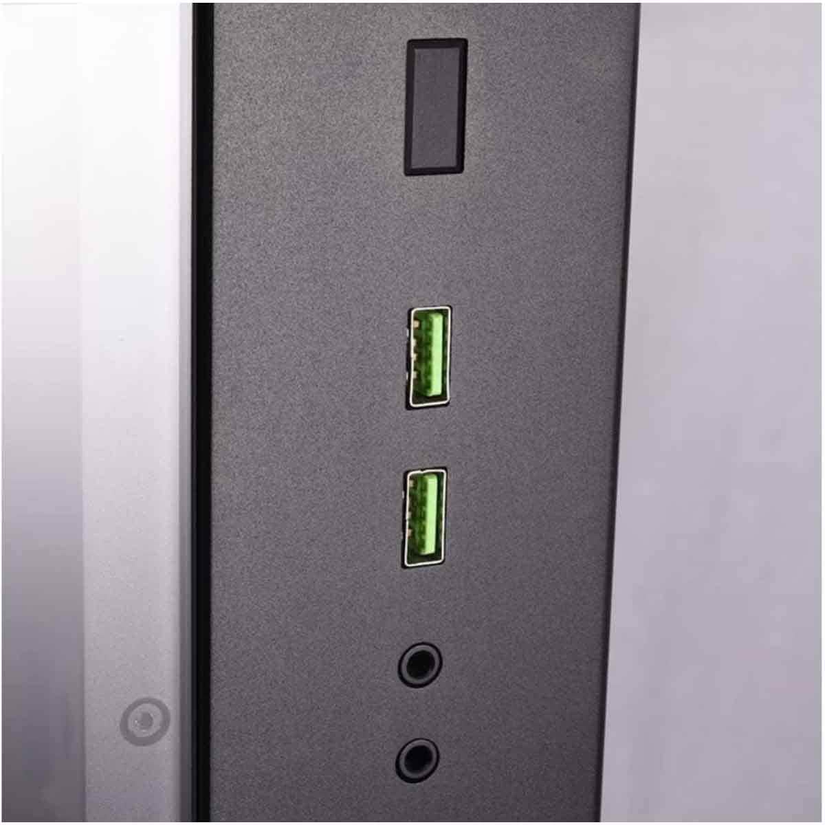 Game On Black Lian Li Edition Dynamic Mid Tower Gaming PC Case