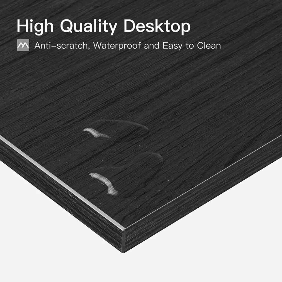 Game On Black Slayer II XL Series 3-in-1 L-Shaped Gaming Desk