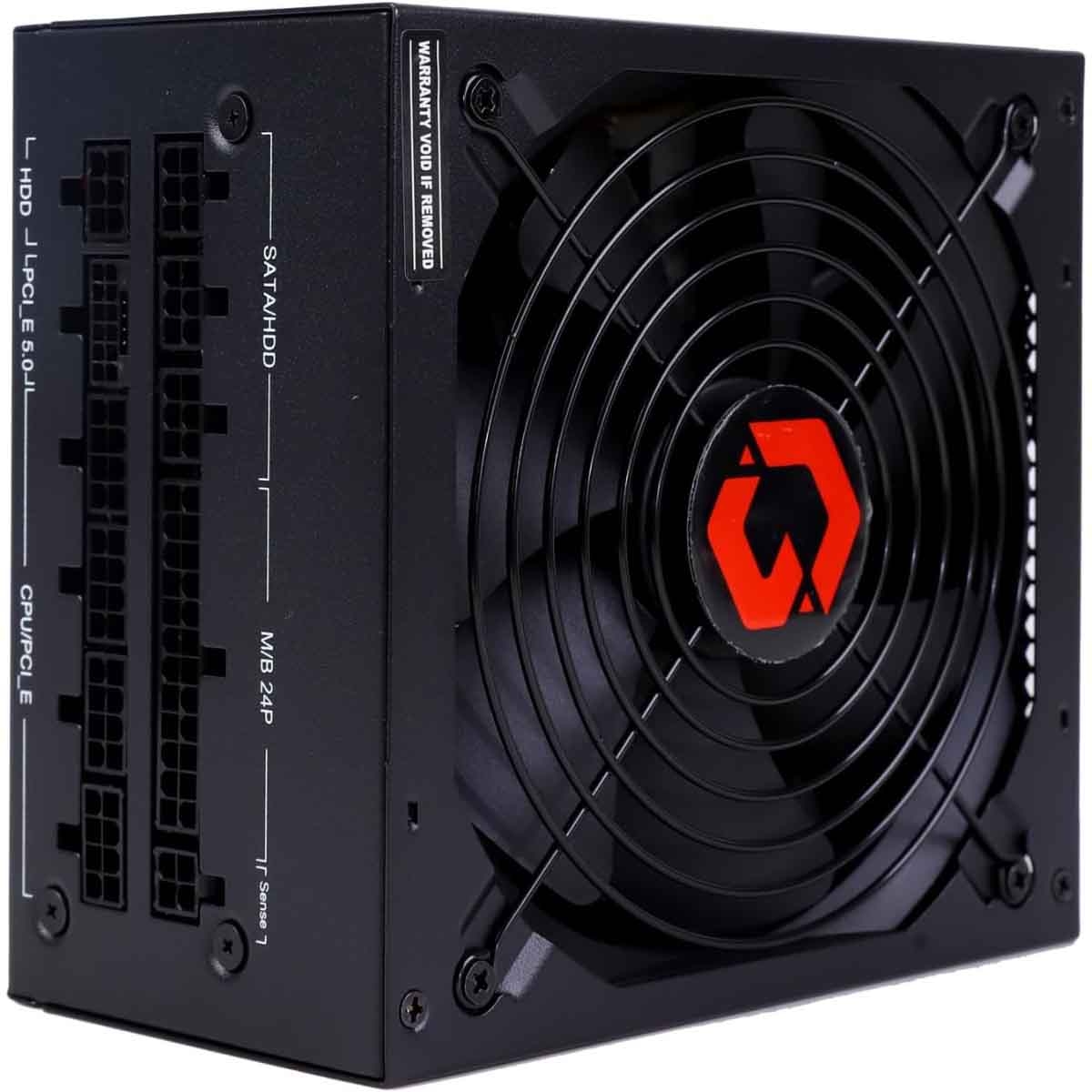 جيم أون مزود طاقة للألعاب SPY2 بقدرة 1000 واط بمعيار 80 Plus Gold باللون الأسود