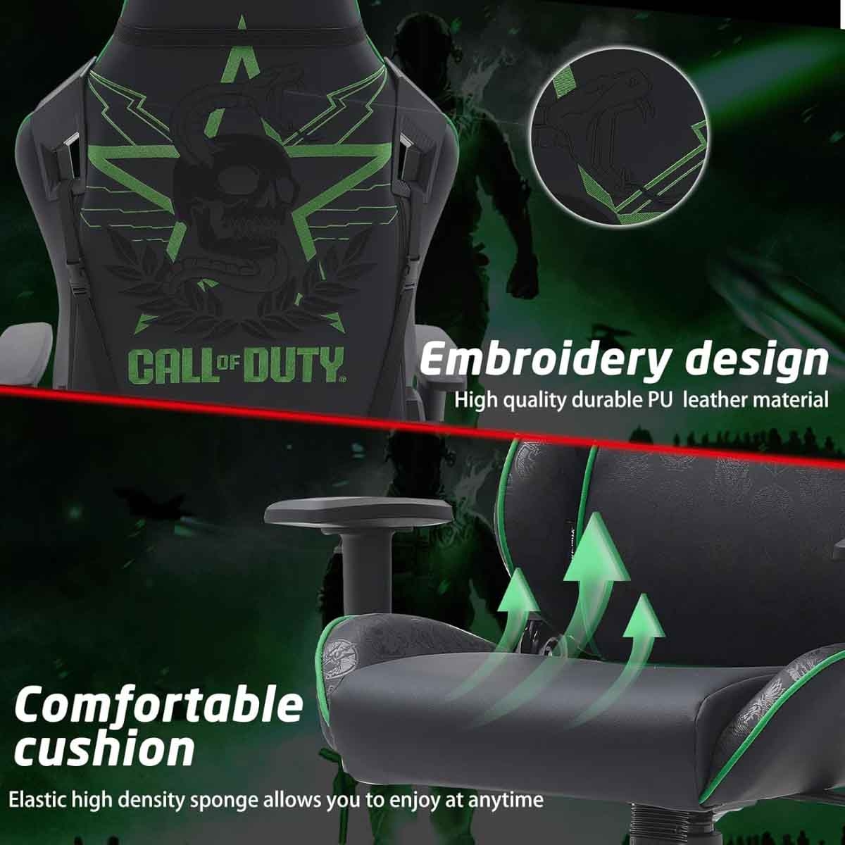 Game On Green Call Of Duty Gaming Chair