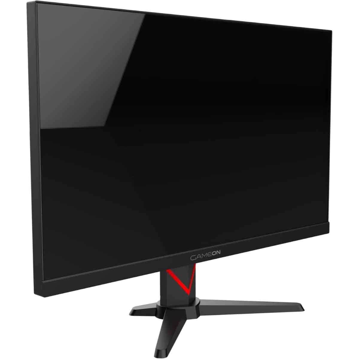 Game On Ravenstrike Gaming Headset & 24" GOE24FHD165 Gaming Monitor with Florpad Hyper Beast Mat Bundle
