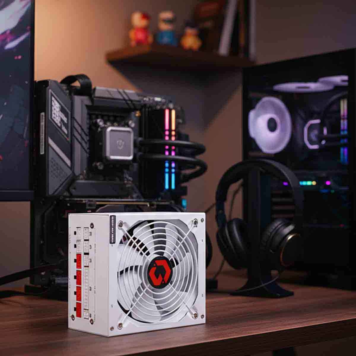 Game On SPY2 850 Watts 80 Plus Bronze Gaming Power Supply Unit