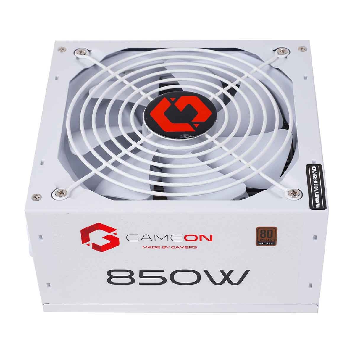 Game On SPY2 850 Watts 80 Plus Bronze Gaming Power Supply Unit