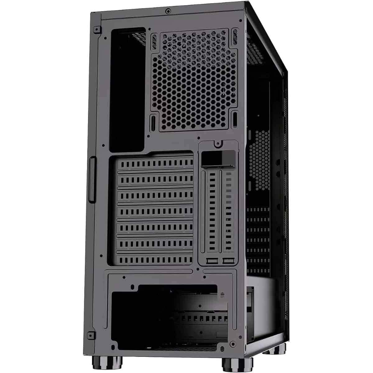 Game On Trident II Fixed RGB Mid Tower Gaming PC Case