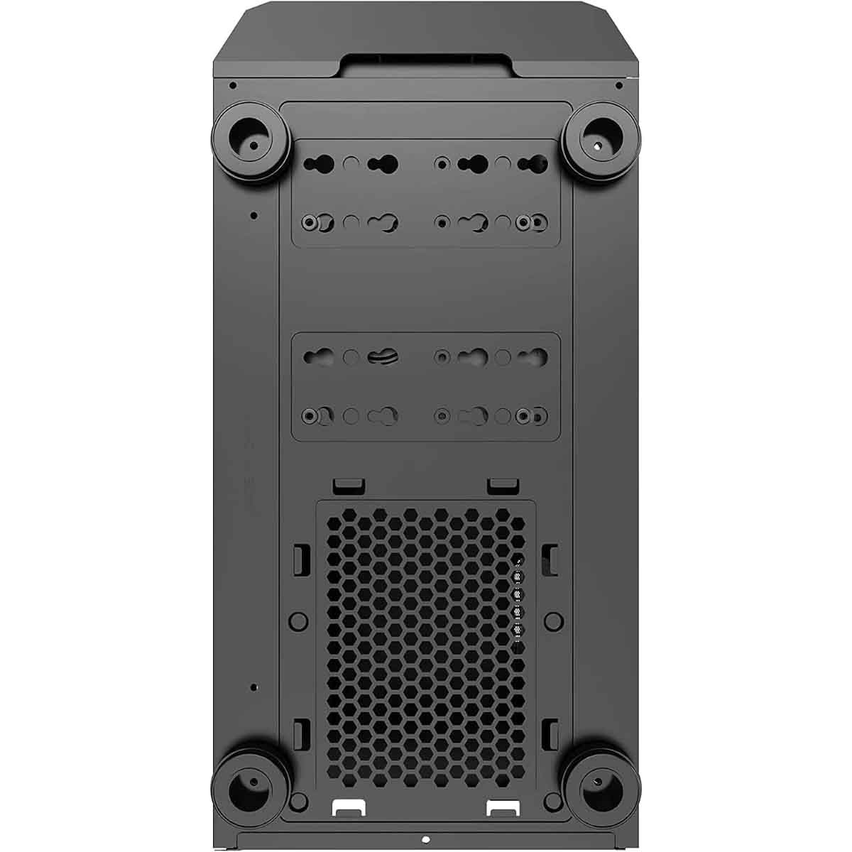 جيم أون كيس كمبيوتر ألعاب Mid Tower بإضاءة RGB ثابتة من سلسلة Trident II