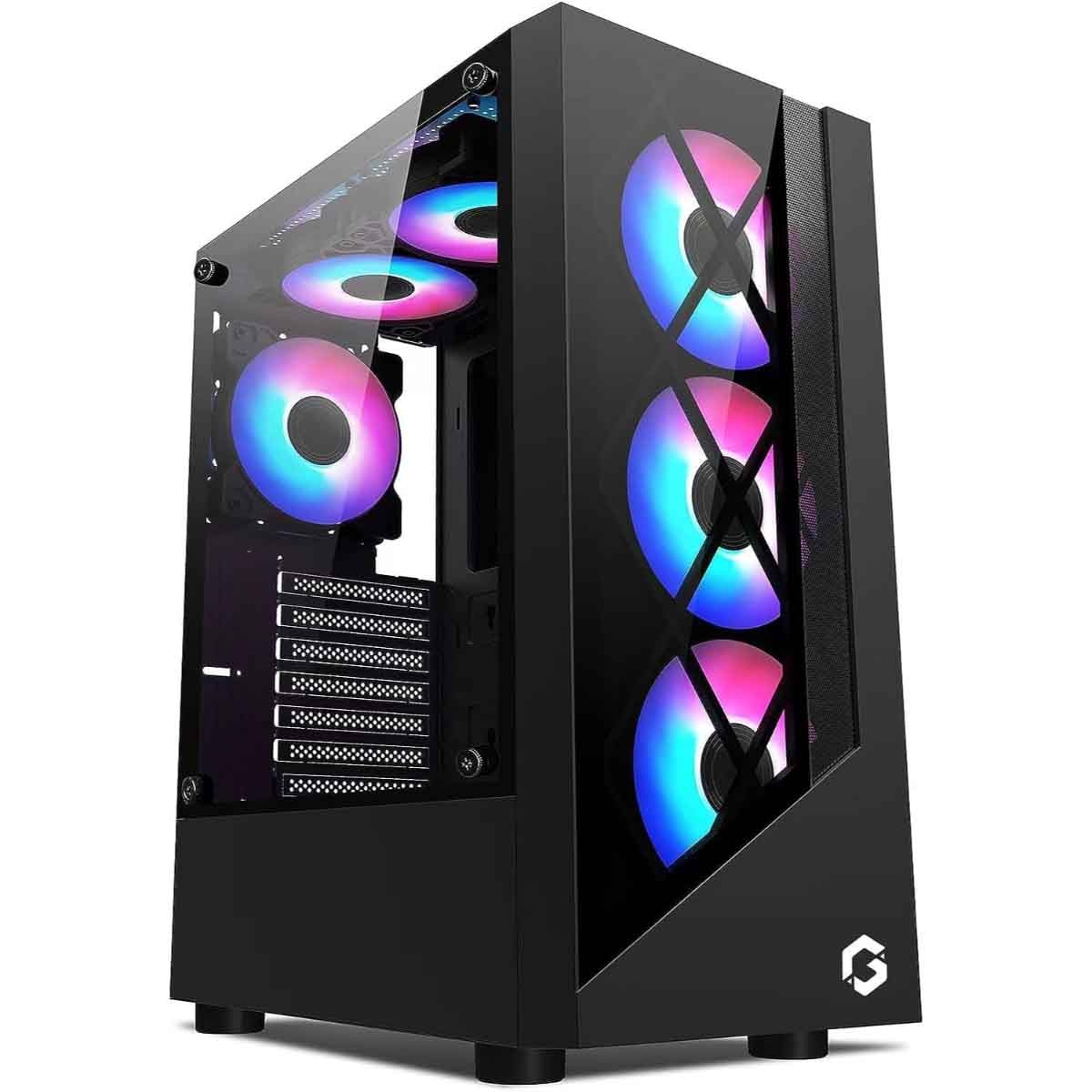 Game On Trident II G-Series Mid Tower Gaming PC Case