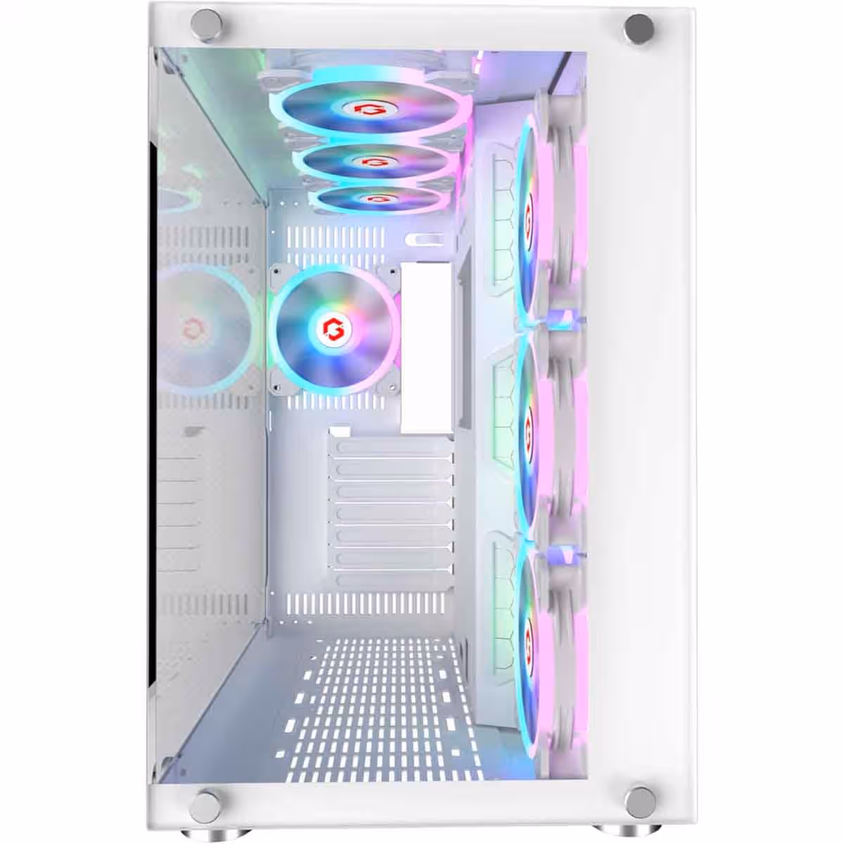 Game On Emperor Midnight II Series Mid Tower Gaming PC Case