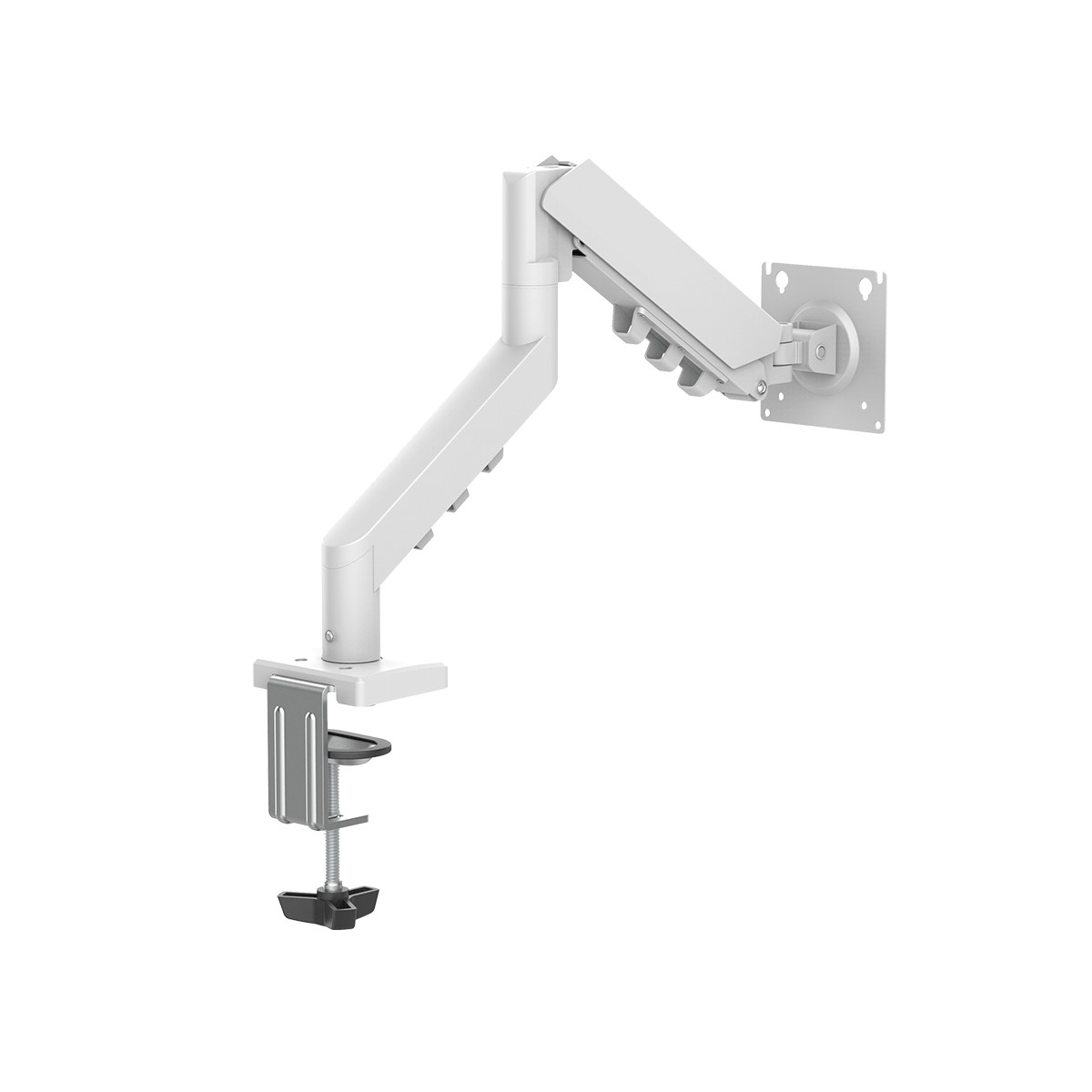 Game On White GO-5501 Gas Mechanical Spring Single Monitor Arm
