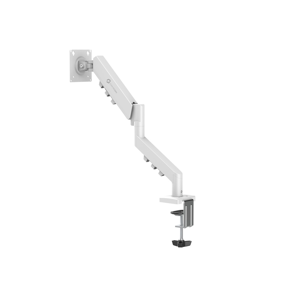 Game On White GO-5501 Gas Mechanical Spring Single Monitor Arm