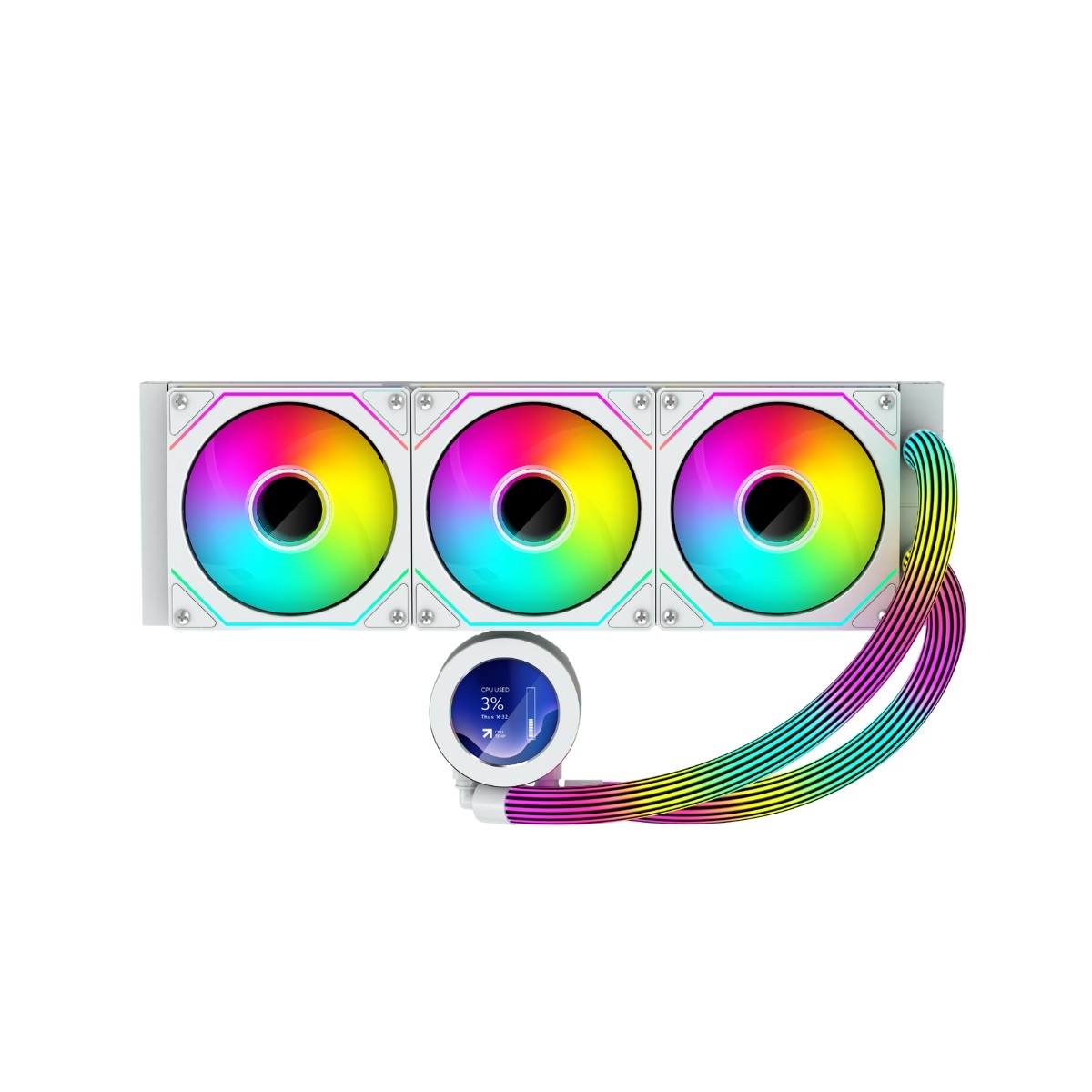 Game On Kraken 360mm Temperature Display Liquid CPU Cooler