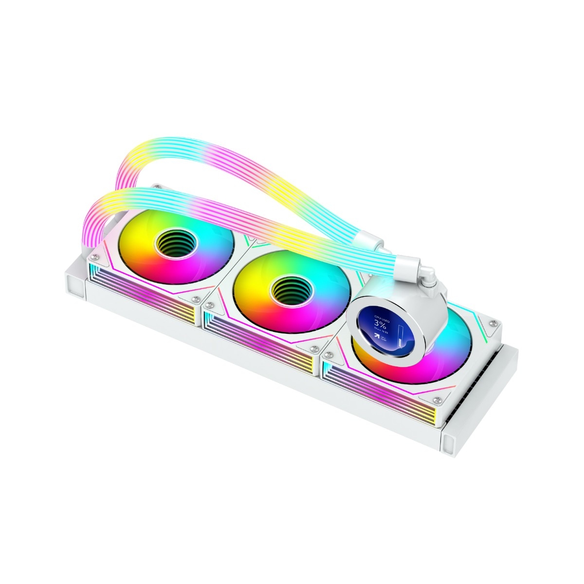 Game On Kraken 360mm Temperature Display Liquid CPU Cooler