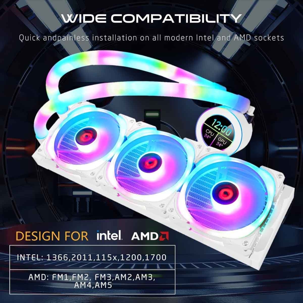 Game On Kraken N360 Liquid Cooler