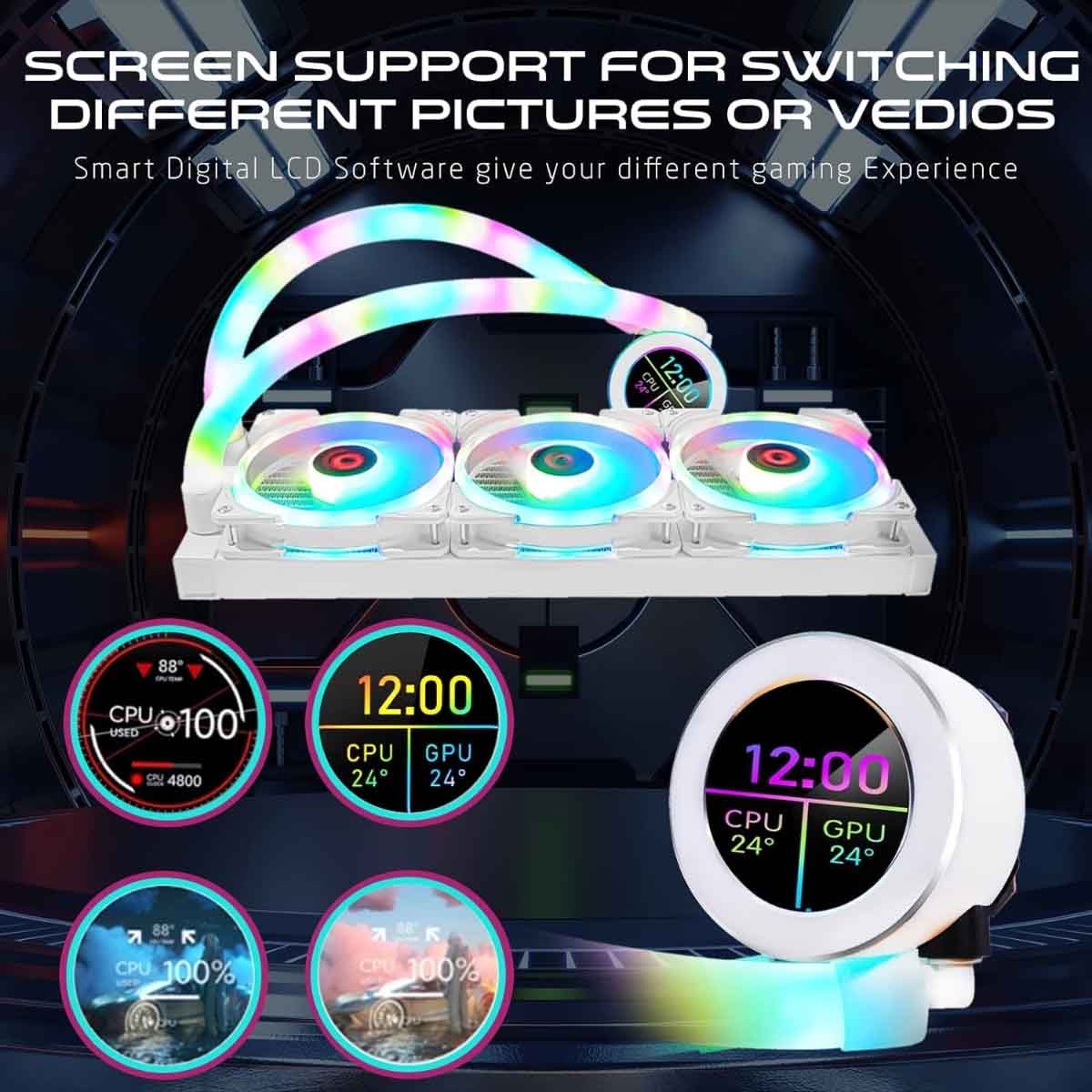Game On Kraken N360 Liquid Cooler