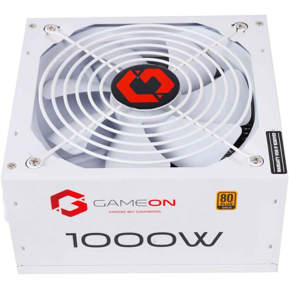 جيم أون مزود طاقة للألعاب SPY2 بقدرة 1000 واط بمعيار 80 Plus Gold باللون الأسود