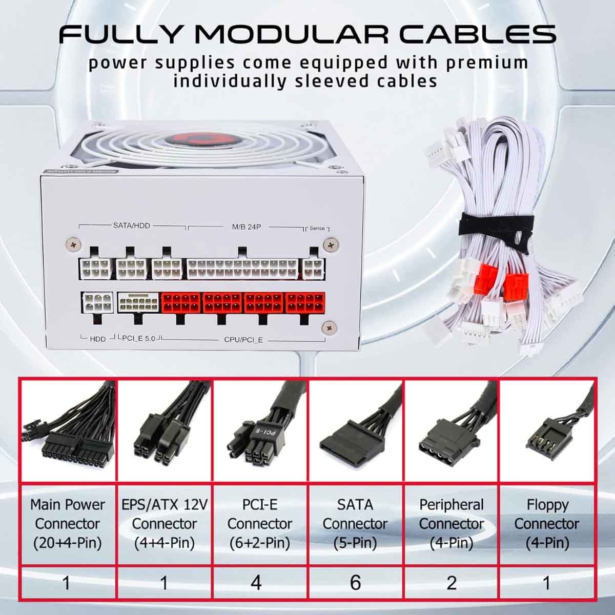 جيم أون مزود طاقة للألعاب SPY2 بقدرة 1000 واط بمعيار 80 Plus Gold باللون الأسود