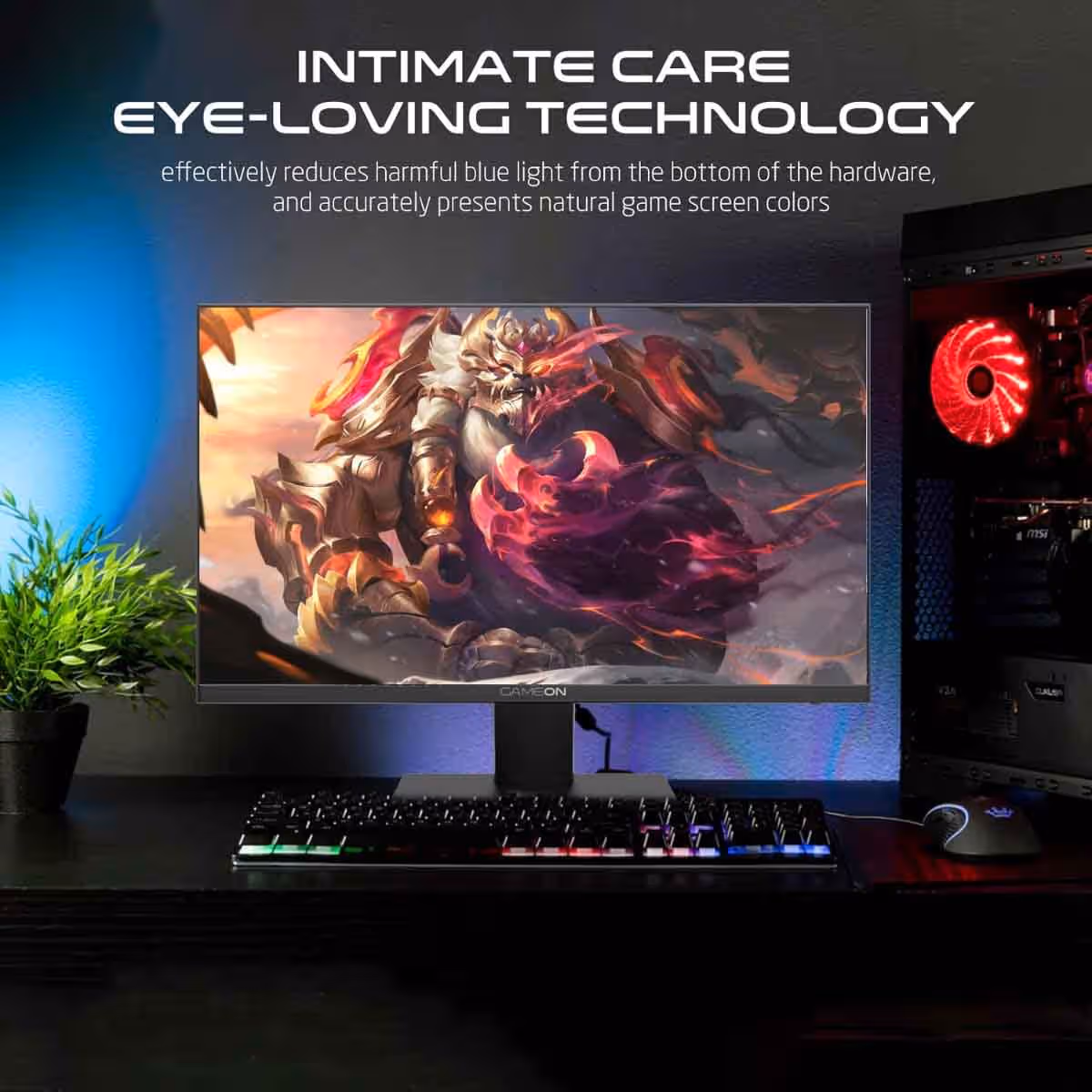 Game On 22" GOB22FHD75VA FHD 75Hz VA Gaming Monitor