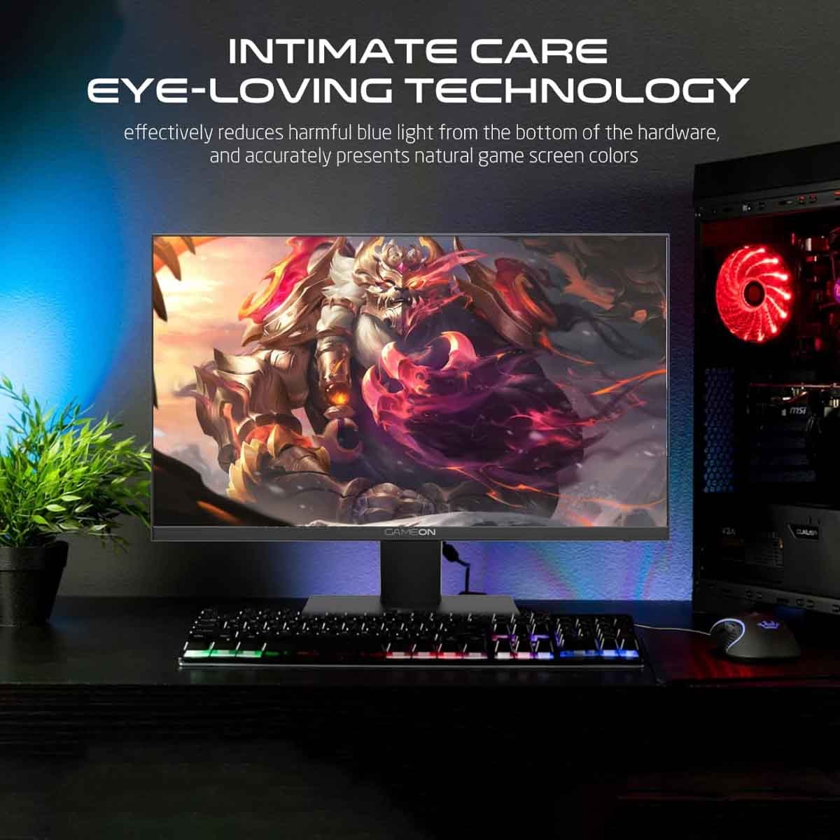 Game On 22" GOB22FHD75VA FHD 75Hz VA Gaming Monitor