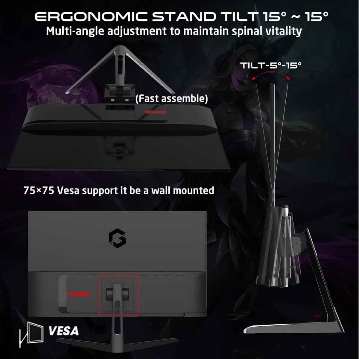 Game On 27" GOESP27240IPS FHD 240Hz Fast IPS Gaming Monitor