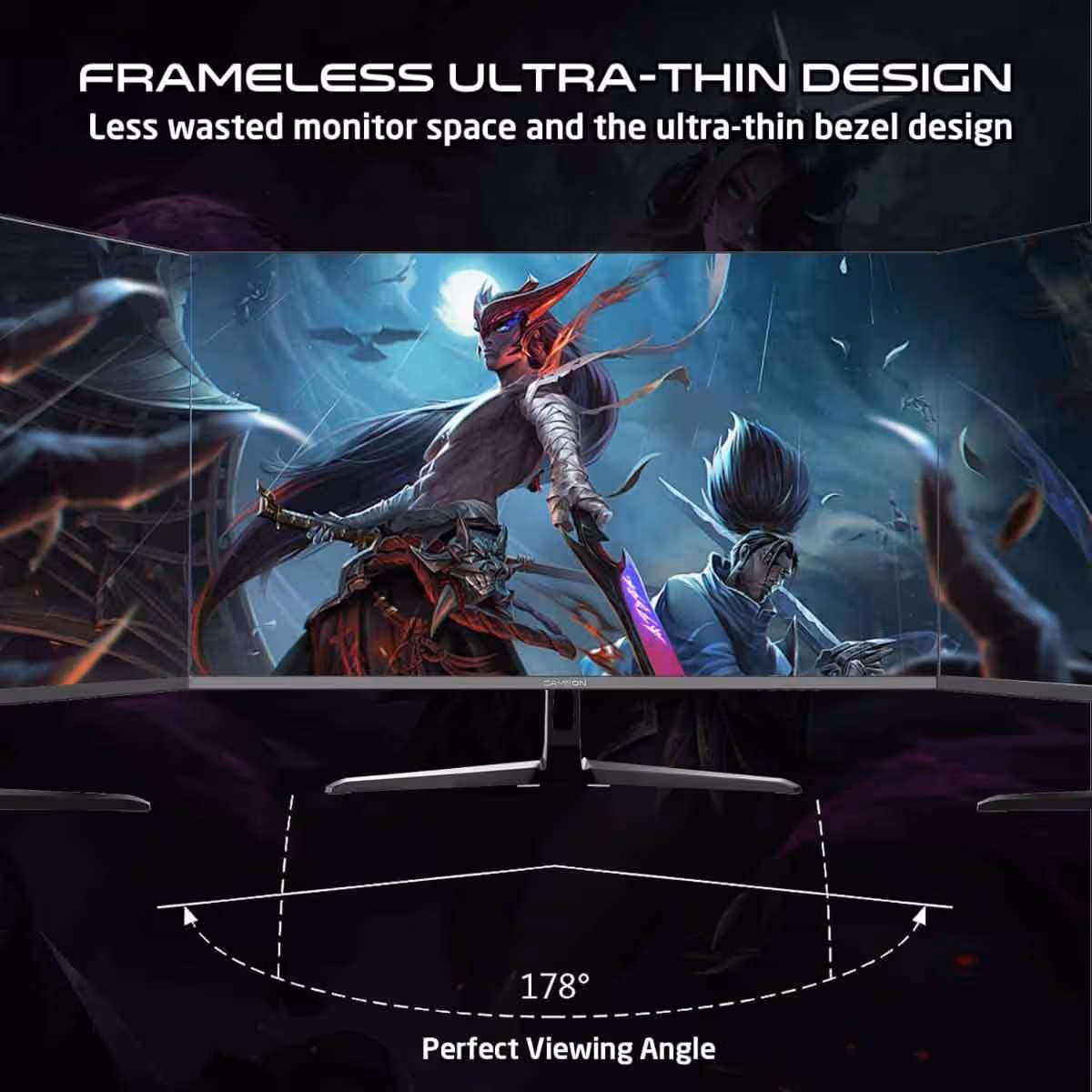 جيم أون شاشة ألعاب FHD بحجم 27" 180Hz Fast IPS موديل GOPS27180IPS