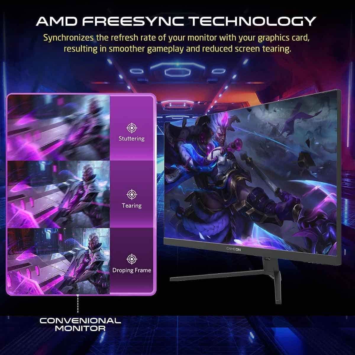 جيم أون شاشة ألعاب 4K UHD بحجم 28" 144Hz موديل GOP28UHD144IPS