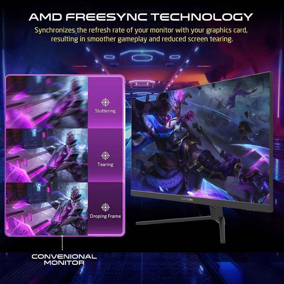 جيم أون شاشة ألعاب 4K UHD بحجم 28" 144Hz موديل GOP28UHD144IPS