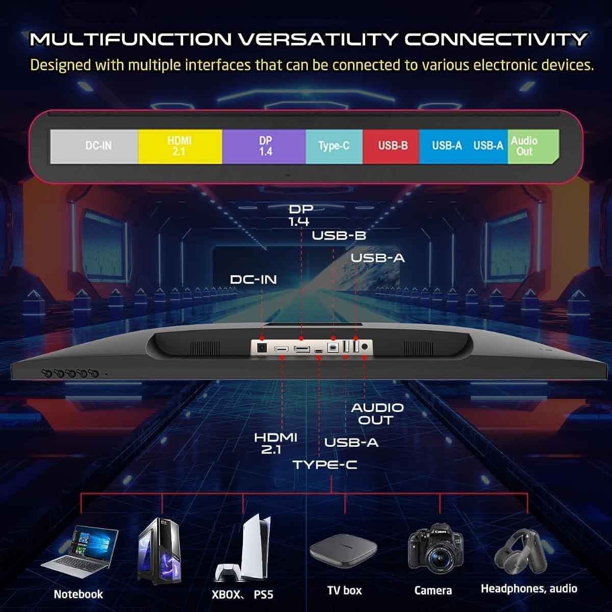 جيم أون شاشة ألعاب 4K UHD بحجم 28" 144Hz موديل GOP28UHD144IPS