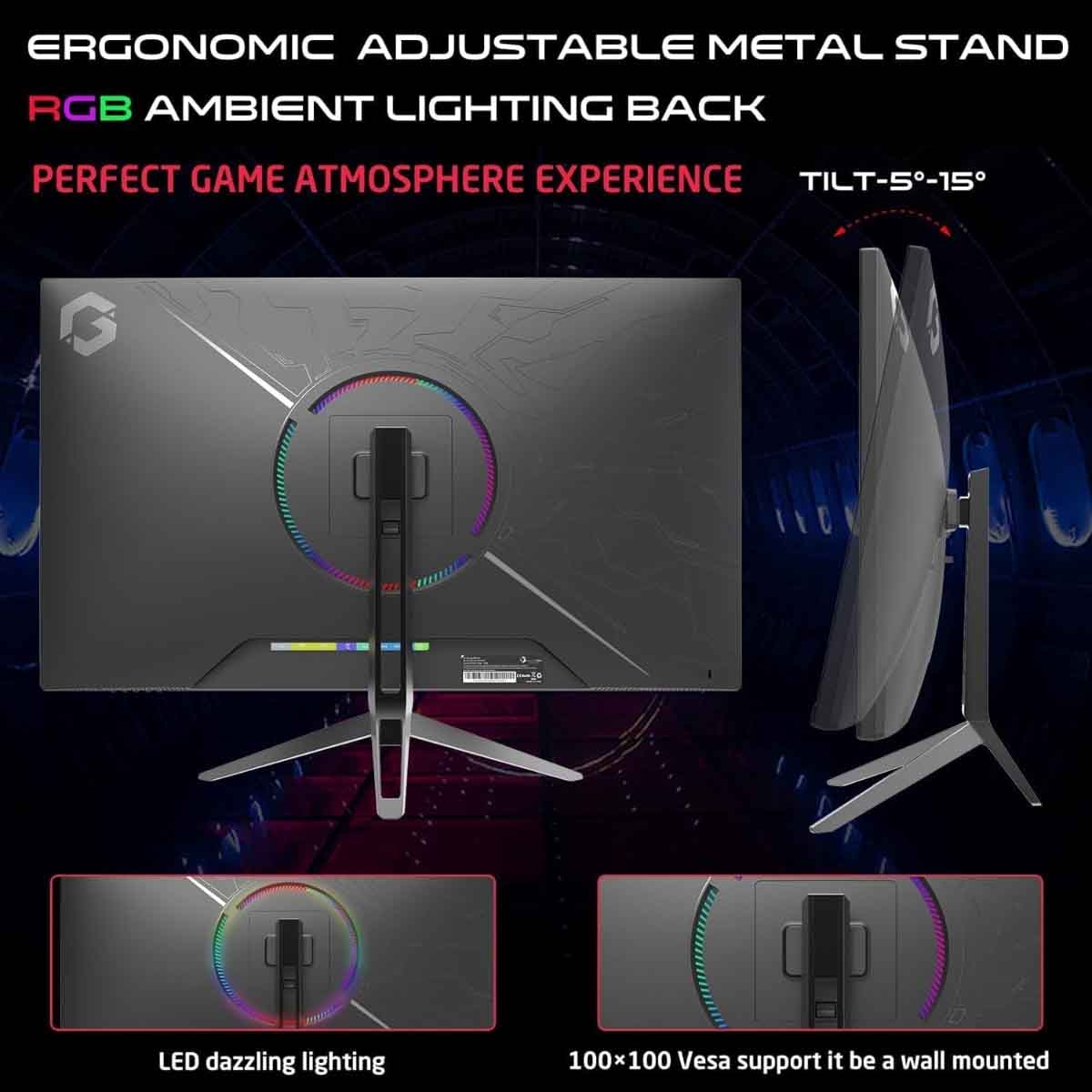 جيم أون شاشة ألعاب UHD بحجم 32" 144Hz IPS موديل GOP32UHD144IPS