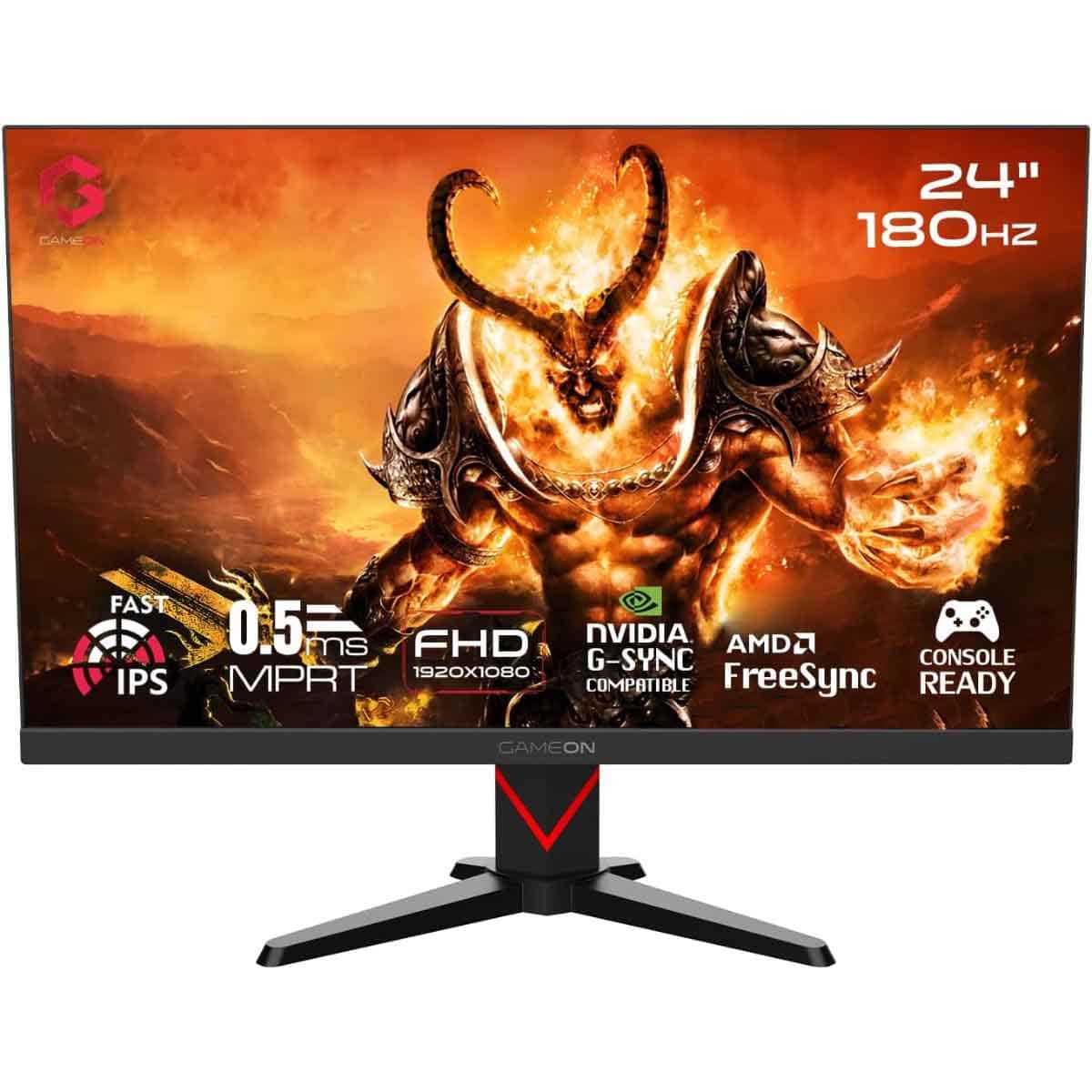 Game On 24" GOMM24FHD180IPS Marksman Series FHD 180Hz Fast IPS Gaming Monitor