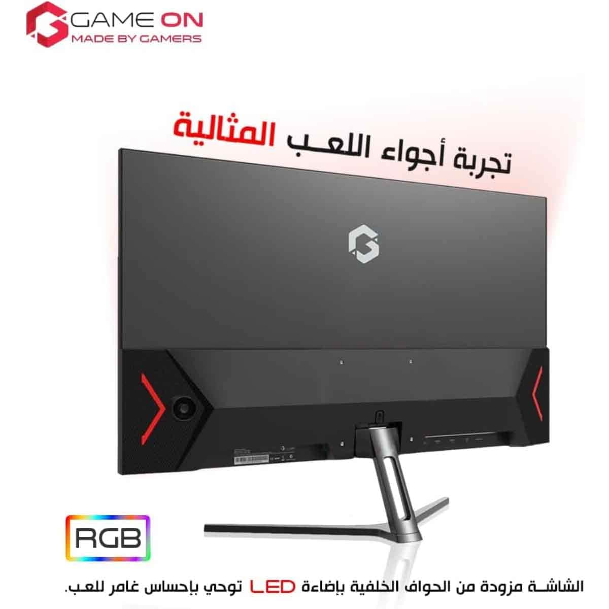 Game On Black 27" GOVE127FHD165 FHD 165Hz IPS Gaming Monitor