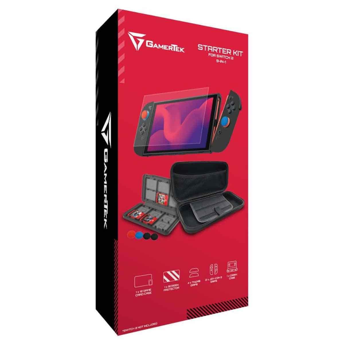 GamerTek 9-in-1 Starter Kit For Nintendo Switch 2