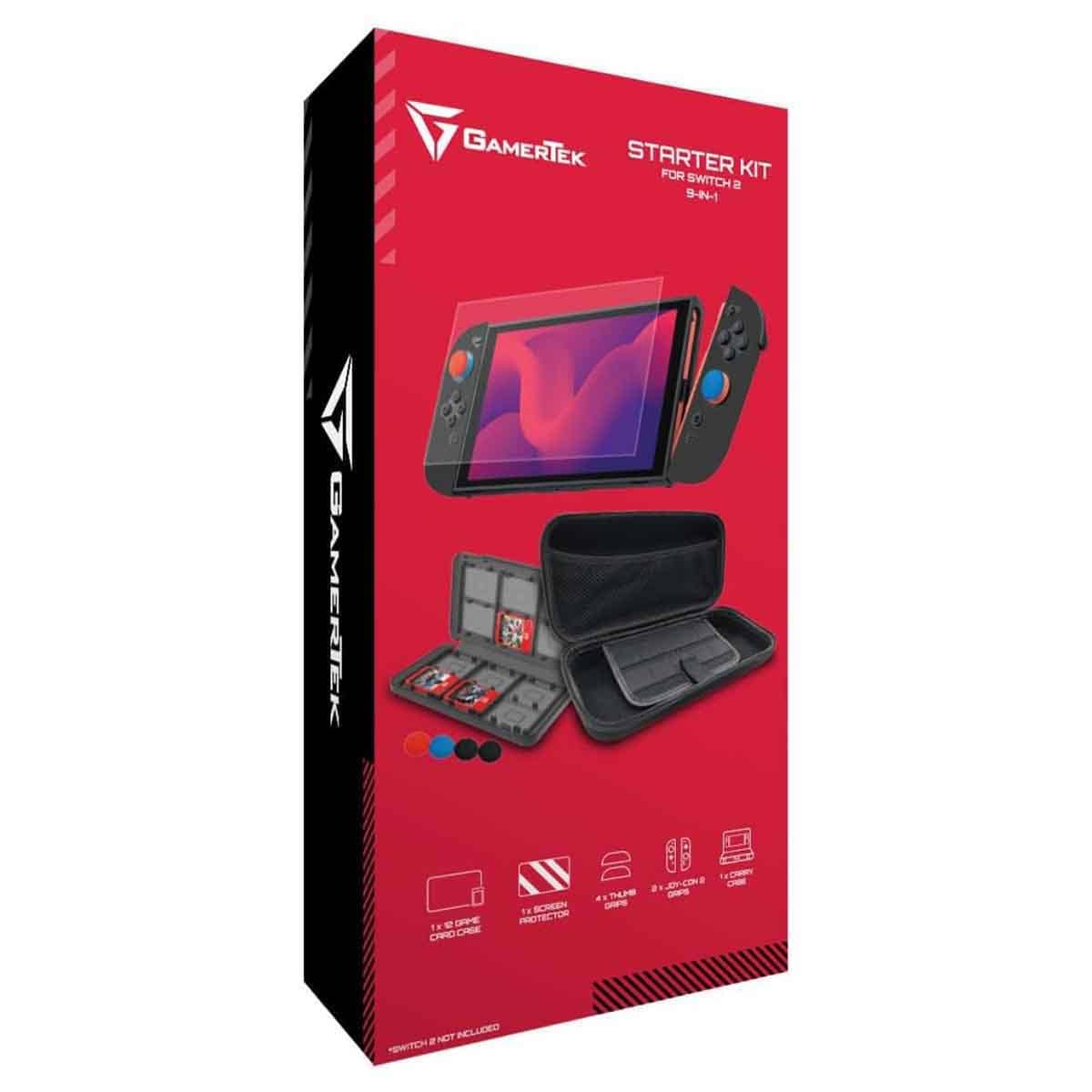 GamerTek 9-in-1 Starter Kit For Nintendo Switch 2