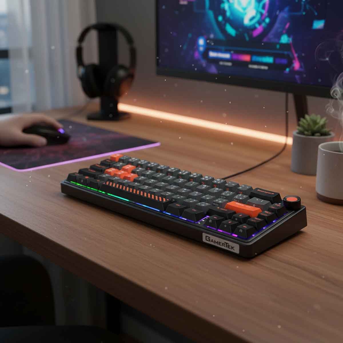 جامرتك أسود لوحة مفاتيح ألعاب فيوجن