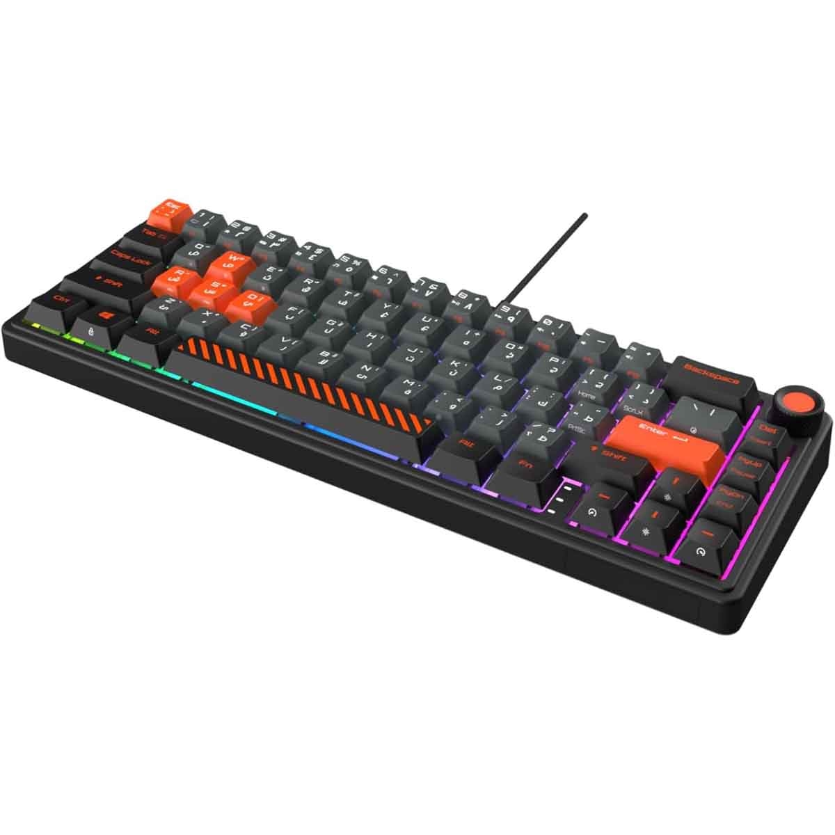 جامرتك أسود لوحة مفاتيح ألعاب فيوجن