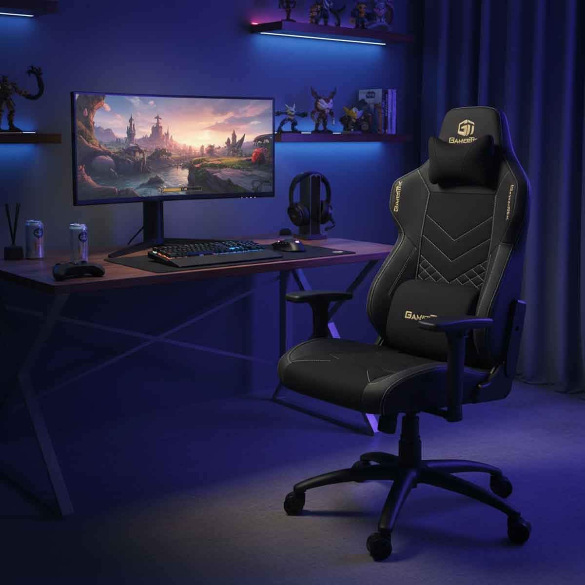 GamerTek Quest Conqueror Gaming Chair