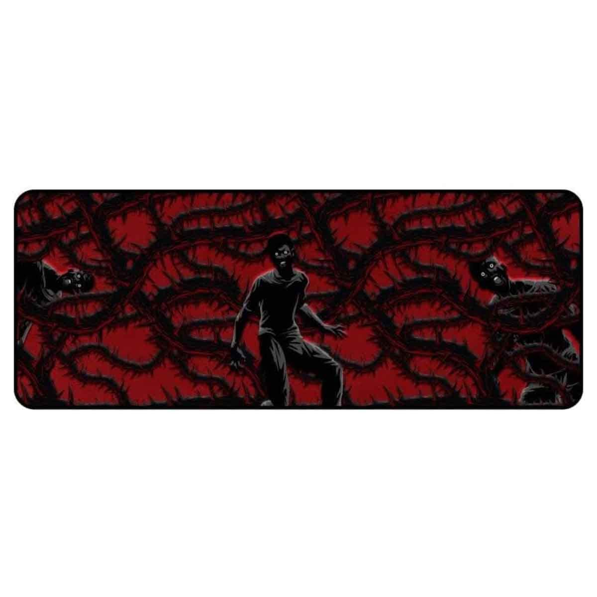 GamerTek Midnight Black RGB Desk Mat