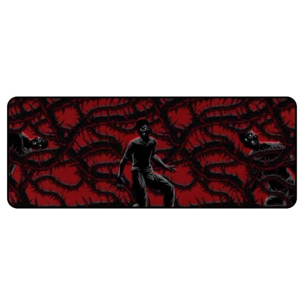 GamerTek Midnight Black RGB Desk Mat