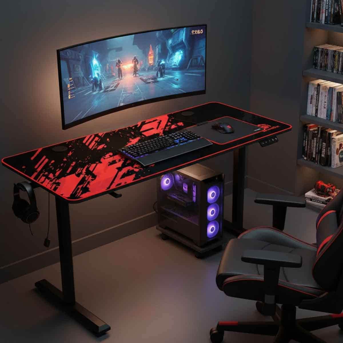 GamerTek GT-Elevate X Gaming Desk