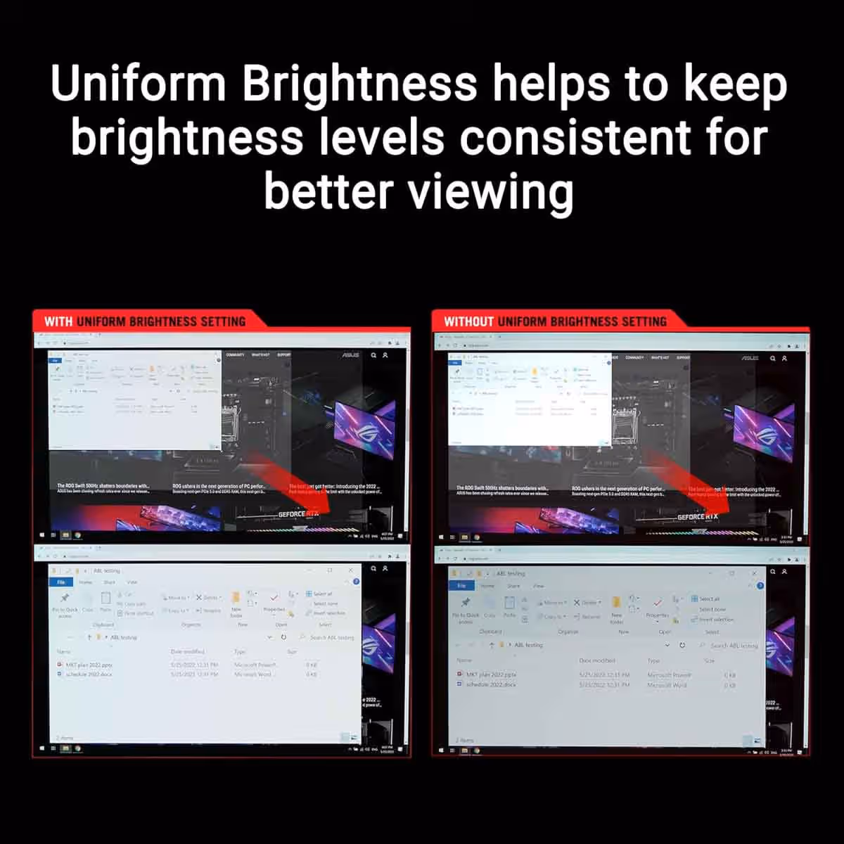 أسوس روج سويفت OLED PG32UCDM شاشة ألعاب 31.5 بوصة
